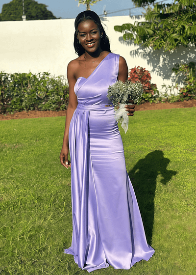 wallis bridesmaid dresses Dove Satin Cowl Neck Bridesmaid Dress A-Line Floor-Length